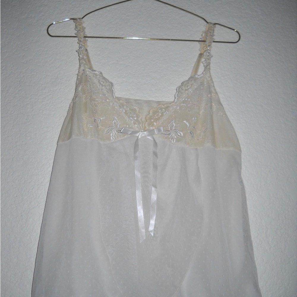 White Lace Cottage Core Vintage Cami